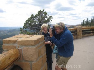 Photographing the Bryce Chipmunk