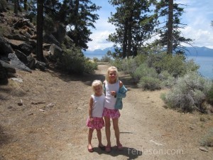 Hiking at Lake Tahoe