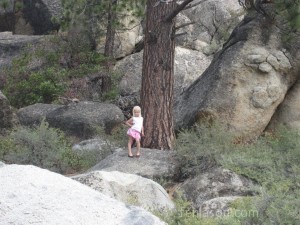 Alyssa posing at Lake Tahoe