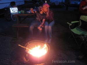 Evening Campfire