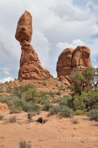 Balancing Rock - Arches Utah