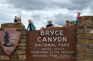 Entering Bryce Canyon