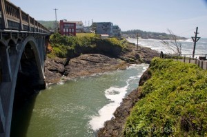 Depoe Bay Harbor Inlet