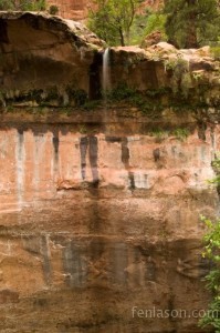 Lower Emerald Pool Waterfall