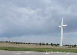 Groom's Giant Cross