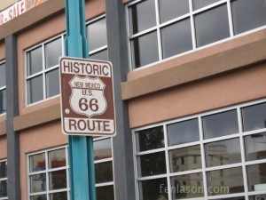 Route 66 sign