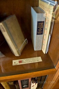 Rare book section at Powells Books