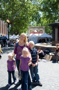 At the Saturday Market in Portland