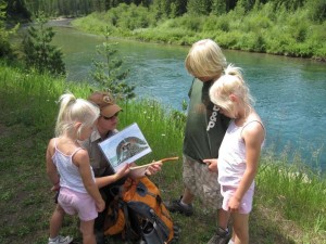 Ranger hike with kids