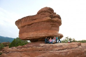 Balancing Rock - Garden of the Gods - Colorado Springs CO