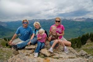 We finally make it to the lookout near the peak.