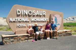 Entering Dinosaur National Monument