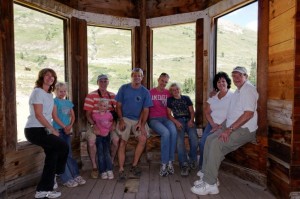 Inside a home in Animas Forks ghost town