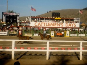 Rodeo during Cattlemens Days