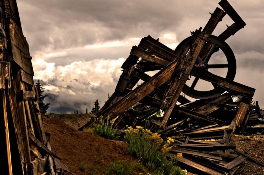 Abandoned Leadville Silver Mine