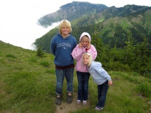 Our hike at Obstruction Trial - Olympic National Park