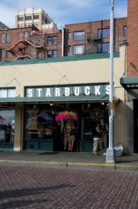 One last stop into the original Starbucks