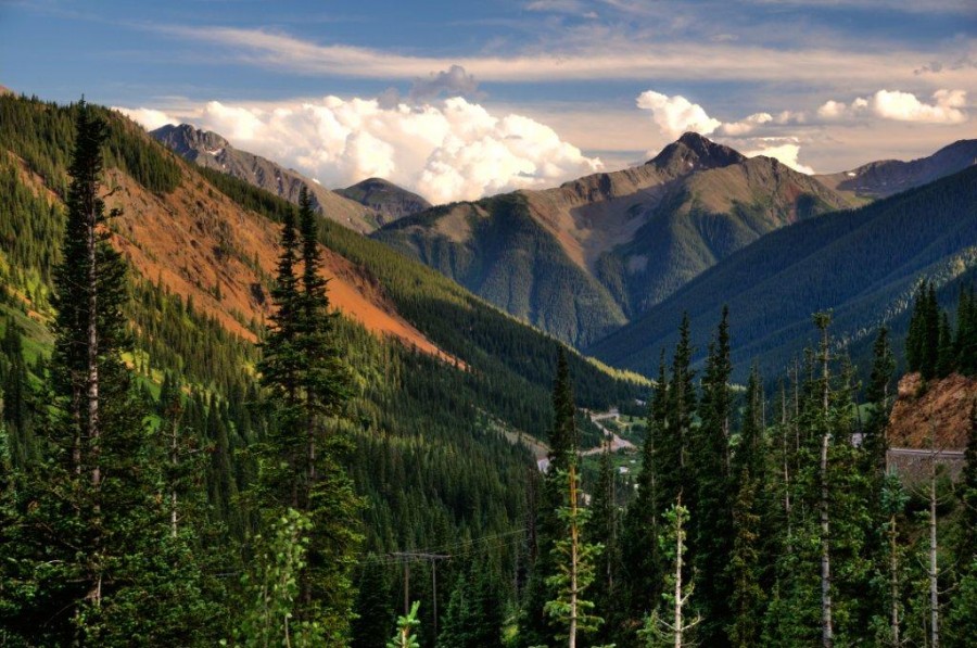 Silverton Colorado on the Million Dollar Highway